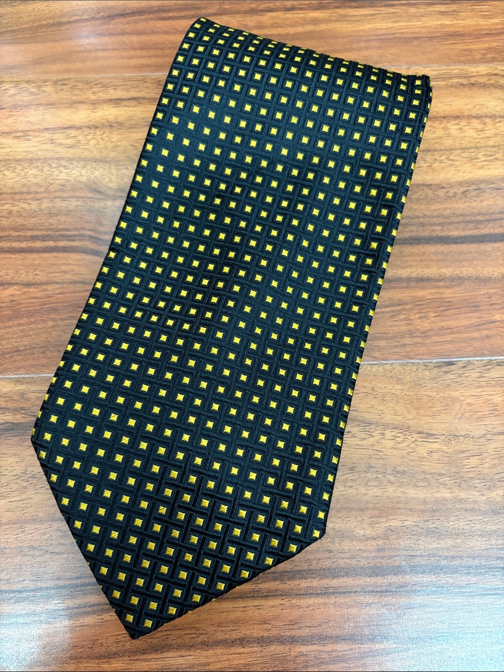 Antonio Ricci Men's Silk Neck Tie Geometric‎ Design